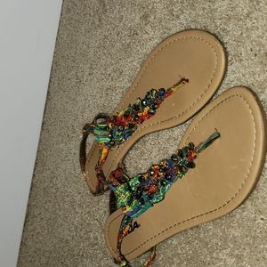 Multicolored Sandals